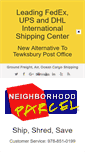 Mobile Screenshot of neighborhoodparcel.com
